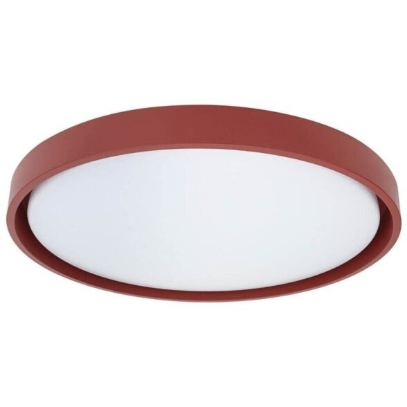 LED lubinis šviestuvas OPTONICA 12806, 3000-6000K 36W raudona sp.