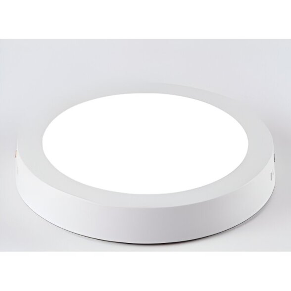 LED panelė apvali 4200K, 18W 220mm 2