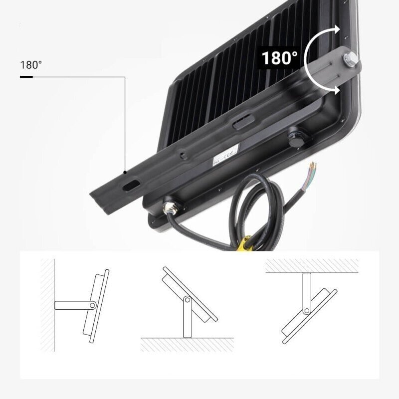 LED  prožektorius OPTONICA Lumileds 4000K, 200W 5
