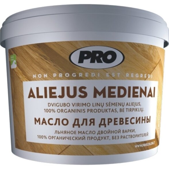 Aliejus medienai PRO, 2,7l Aliejus medienai PRO, 2,7l