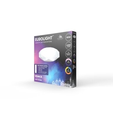 Lubinis šviestuvas valdomas pulteliu EUROLIGHT Venice LED, 36W