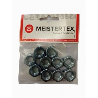 Veržlės MEISTERTEX DIN934 M12, 10vnt