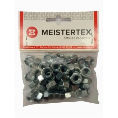 Veržlės MEISTERTEX DIN934 M8, 50vnt