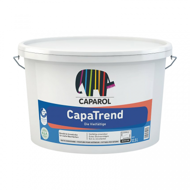 Vidaus dažai CAPAROL CapaTrend B1, 12,5l balta sp.