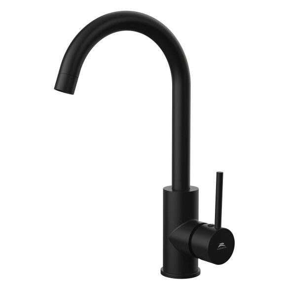 Plautuvės maišytuvas RUBINETA Axe-33, juoda sp.