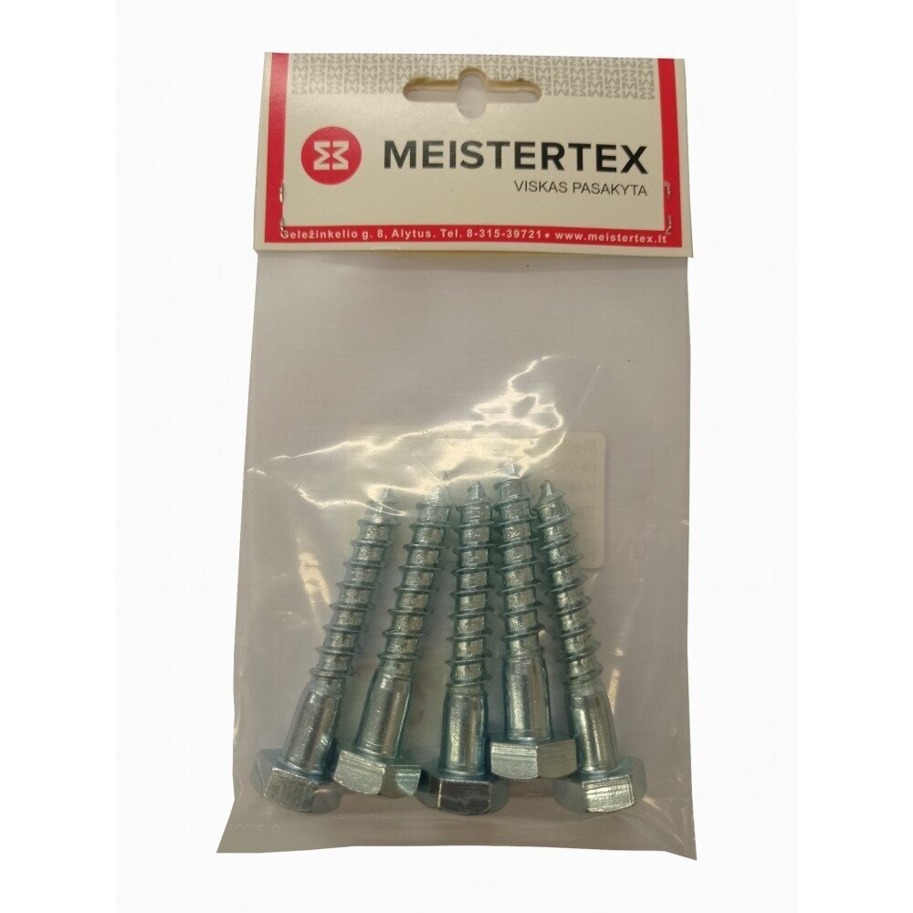 Medsraigčiai DIN571 10x90mm MEISTERTEX (5vnt.)