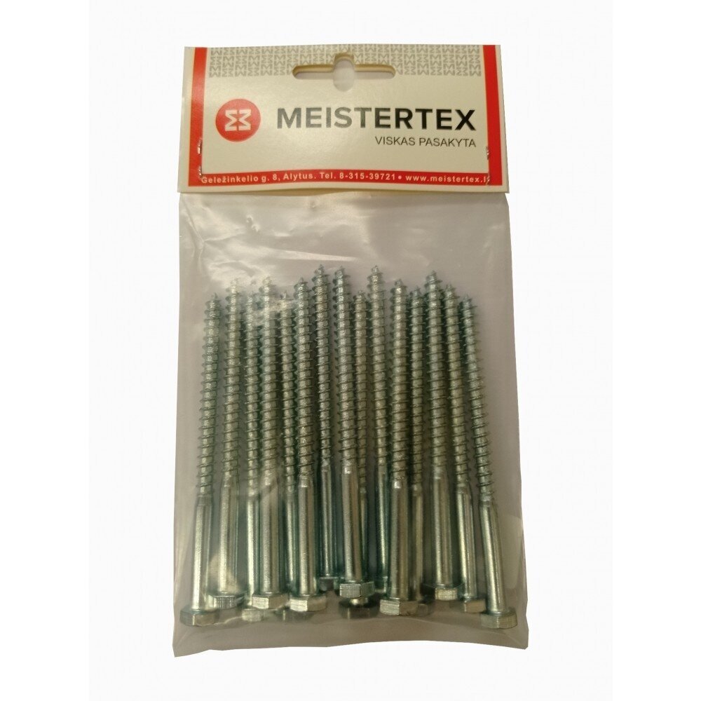Medsraigčiai DIN571 6x120mm MEISTERTEX (10vnt.)