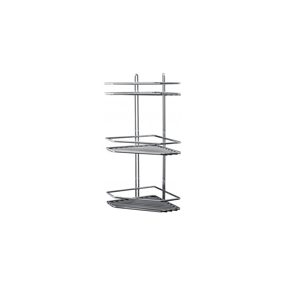 Metalinė lentynėlė 573-90 chromas, 28x20x47cm Metalinė lentynėlė 573-90 chromas, 28x20x47cm