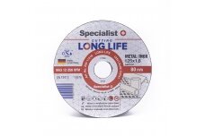 Metalo pj.diskas LONG LIFE 125x1,6x22 mm