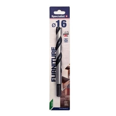 Medienos grąžtas SPECIALIST+, 16x130/178mm