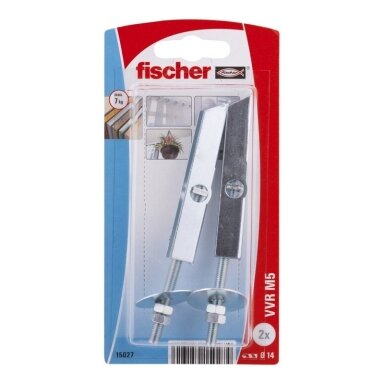 Metalinis laikiklis ertmėse FISCHER VVR M, 2vnt