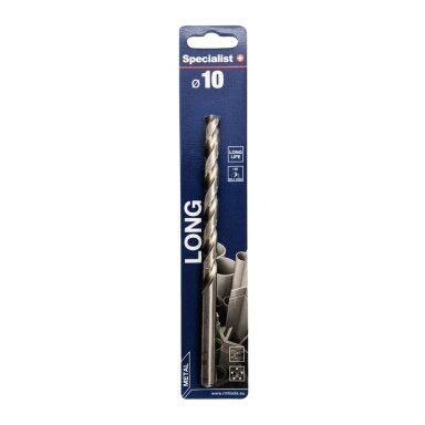 Metalo grąžtas SPECIALIST+ DIN340, 10mm