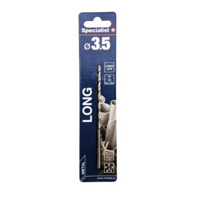 Metalo grąžtas SPECIALIST+ DIN340, 3,5mm