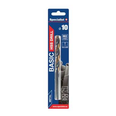 Metalo grąžtas SPECIALIST+ Premium, 10mm