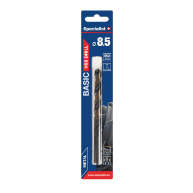 Metalo grąžtas SPECIALIST+ Premium, 8,5mm