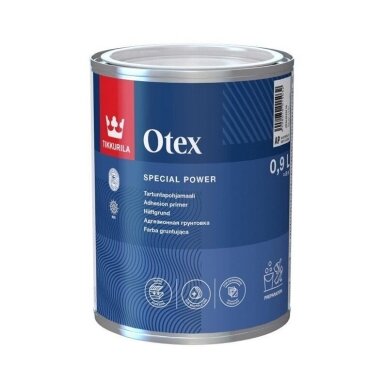 Metalo gruntas TIKKURILA Otex A bazė, 0,9l Metalo gruntas TIKKURILA Otex A bazė, 0,9l