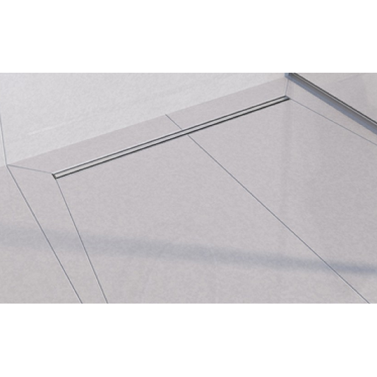 Metalinis dušo latakas BIELBET Slim, 70cm juoda sp. 1 Metalinis dušo latakas BIELBET Slim, 70cm juoda sp. 1