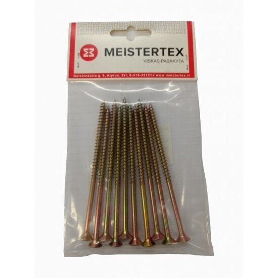 Medsraigčiai 6,0x70mm MEISTERTEX (10vnt)