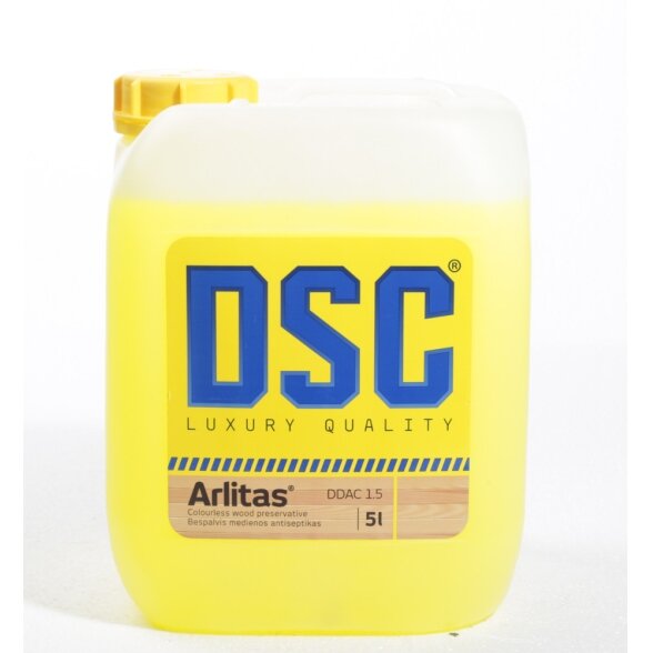 Medienos antiseptikas DSC Arlitas DDAC1.5 bespalvis 5l Medienos antiseptikas DSC Arlitas DDAC1.5 bespalvis 5l