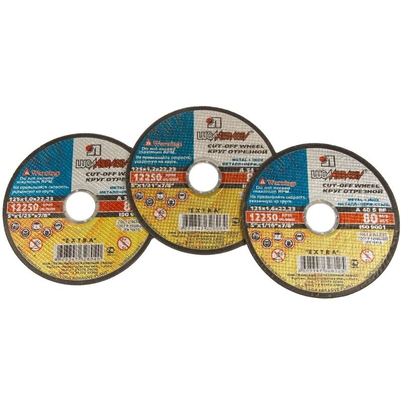 Metalo pjovimo diskas LUGA A36RBF F41 80m/s, 180x1,6x22,2mm Metalo pjovimo diskas LUGA A36RBF F41 80m/s, 180x1,6x22,2mm