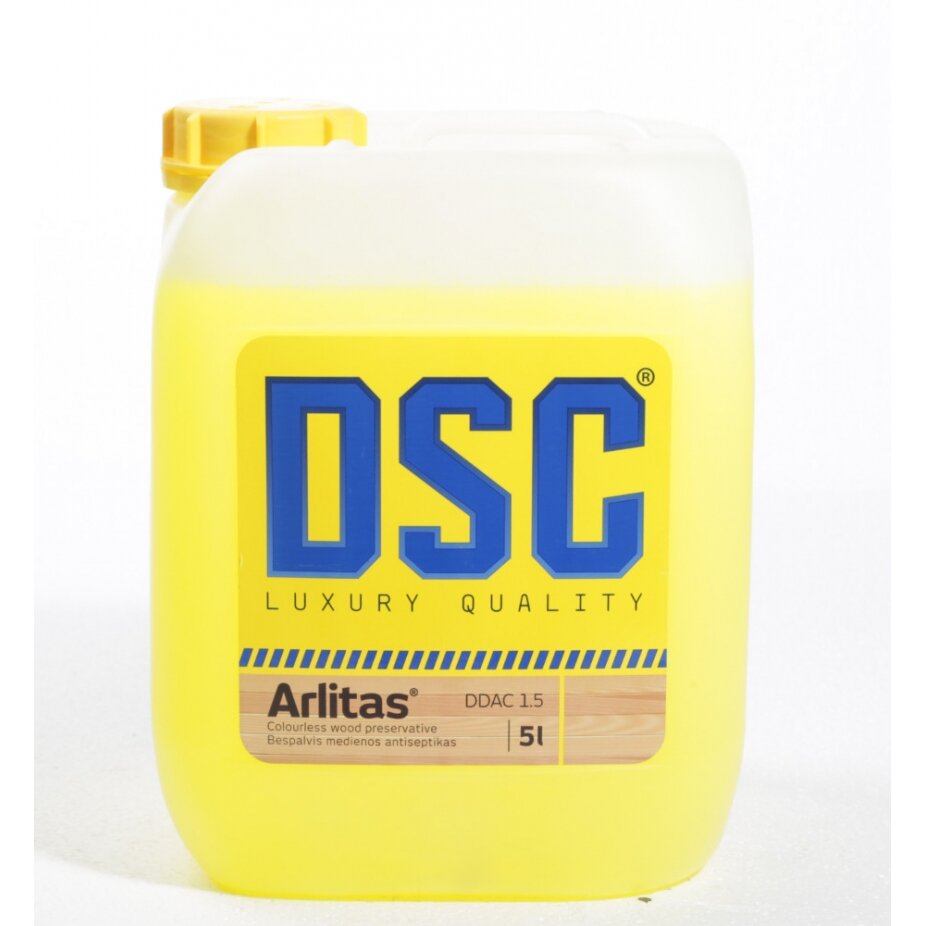 Medienos antiseptikas DSC Arlitas DDAC1.5 bespalvis 5l Medienos antiseptikas DSC Arlitas DDAC1.5 bespalvis 5l