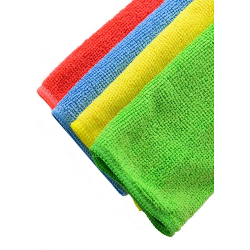 Mikropluošto šluostės K2 MICROFIBRE, 30x35 cm, 4 vnt. 1