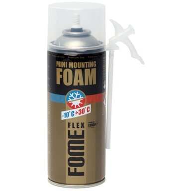 Montavimo putos FOME FLEX Mini Mounting Foam, 230ml Montavimo putos FOME FLEX Mini Mounting Foam, 230ml
