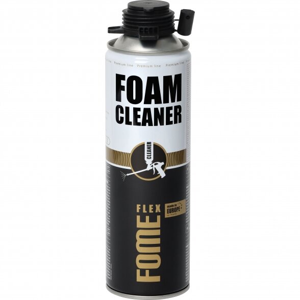 Montavimo putų valiklis FOME FLEX Foam Cleaner, 500ml Montavimo putų valiklis FOME FLEX Foam Cleaner, 500ml