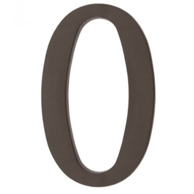 Namo numeris 0, 180mm juoda sp. Namo numeris 0, 180mm juoda sp.