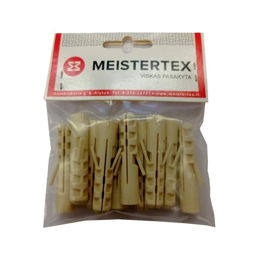 Nailoniniai kaiščiai NAT12 MEISTERTEX (10vnt) Nailoniniai kaiščiai NAT12 MEISTERTEX (10vnt)