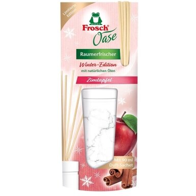 Namų kvapas FROSCH Oase, 90ml obuolių ir cinamono kvapo Namų kvapas FROSCH Oase, 90ml obuolių ir cinamono kvapo