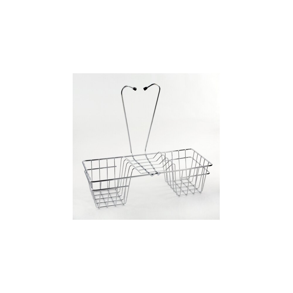 Pakabinama metalinė lentynėlė 588-90 chromuota, 25x12x79cm Pakabinama metalinė lentynėlė 588-90 chromuota, 25x12x79cm