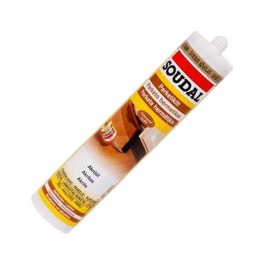 Parketo hermetikas SOUDAL Parketkit Erable, 300ml klevas Parketo hermetikas SOUDAL Parketkit Erable, 300ml klevas