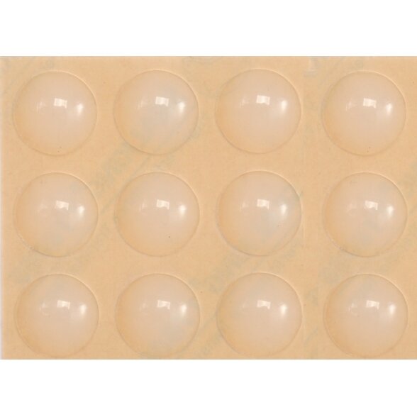 Padukai baldams VOREL lipnūs silikoniniai, 8mm 25vnt. Padukai baldams VOREL lipnūs silikoniniai, 8mm 25vnt.