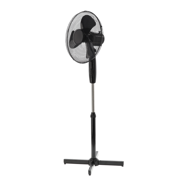Pastatomas ventiliatorius BACKHOME 9004, 45W juoda sp. 2 Pastatomas ventiliatorius BACKHOME 9004, 45W juoda sp. 2