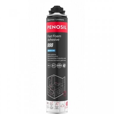 Klijuojančios putos PENOSIL Fast Foam Adhesive 888, 830 ml Klijuojančios putos PENOSIL Fast Foam Adhesive 888, 830 ml