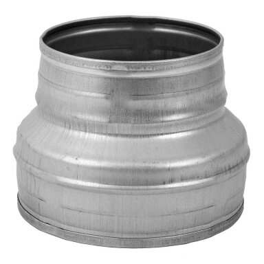 Pereiga metalinė be gumų, presuota EUROPLAST RCL150-100, Ø150-Ø100mm