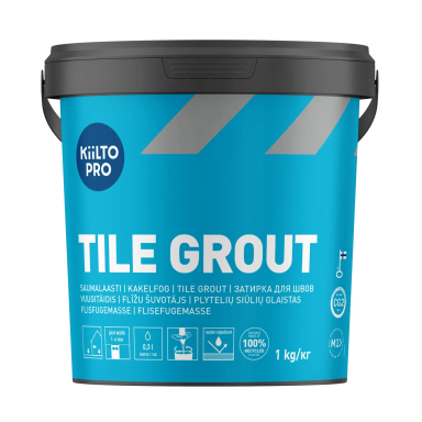 Pkytelių siūlių glaistas KIILTO, 1kg anglies pilka sp. Pkytelių siūlių glaistas KIILTO, 1kg anglies pilka sp.
