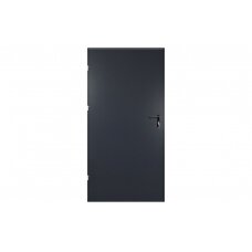 Plieninės durys URAN K79, 790x2090mm antracito sp.