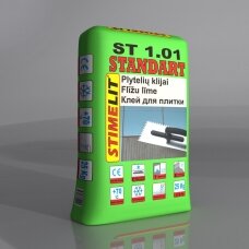 Plytelių klijai STIMELIT Standart ST1.01 C1TE, 25kg
