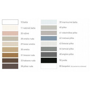 Plytelių tarpų glaistas KIILTO Saumalaasti, 3kg tamsiai pilkas (44) Plytelių tarpų glaistas KIILTO Saumalaasti, 3kg tamsiai pilkas (44)