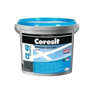 Plytelių tarpų glaistas CERESIT CE40 Aquastatic, 2kg rudas (59) Plytelių tarpų glaistas CERESIT CE40 Aquastatic, 2kg rudas (59)