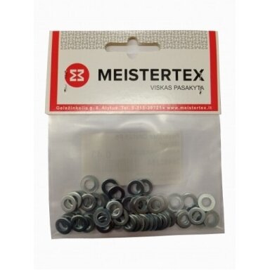 Poveržlės MEISTERTEX DIN125 F4, 50vnt