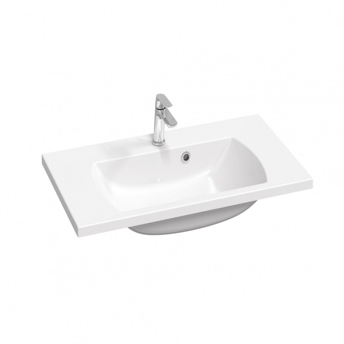 Praustuvas RAVAK Classic II 80, 80x45cm