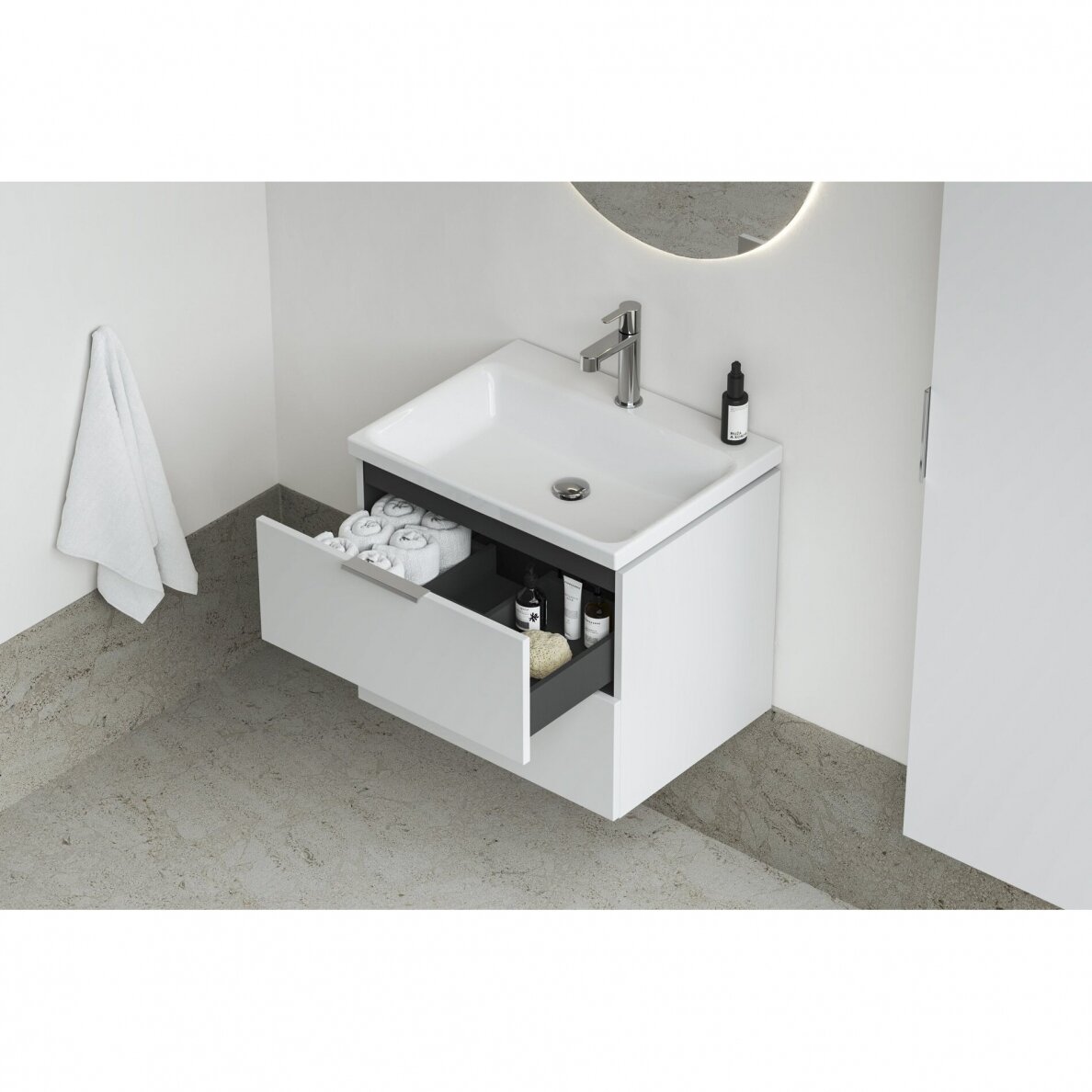 Praustuvas RAVAK Comfort 60, 60x46cm 2 Praustuvas RAVAK Comfort 60, 60x46cm 2