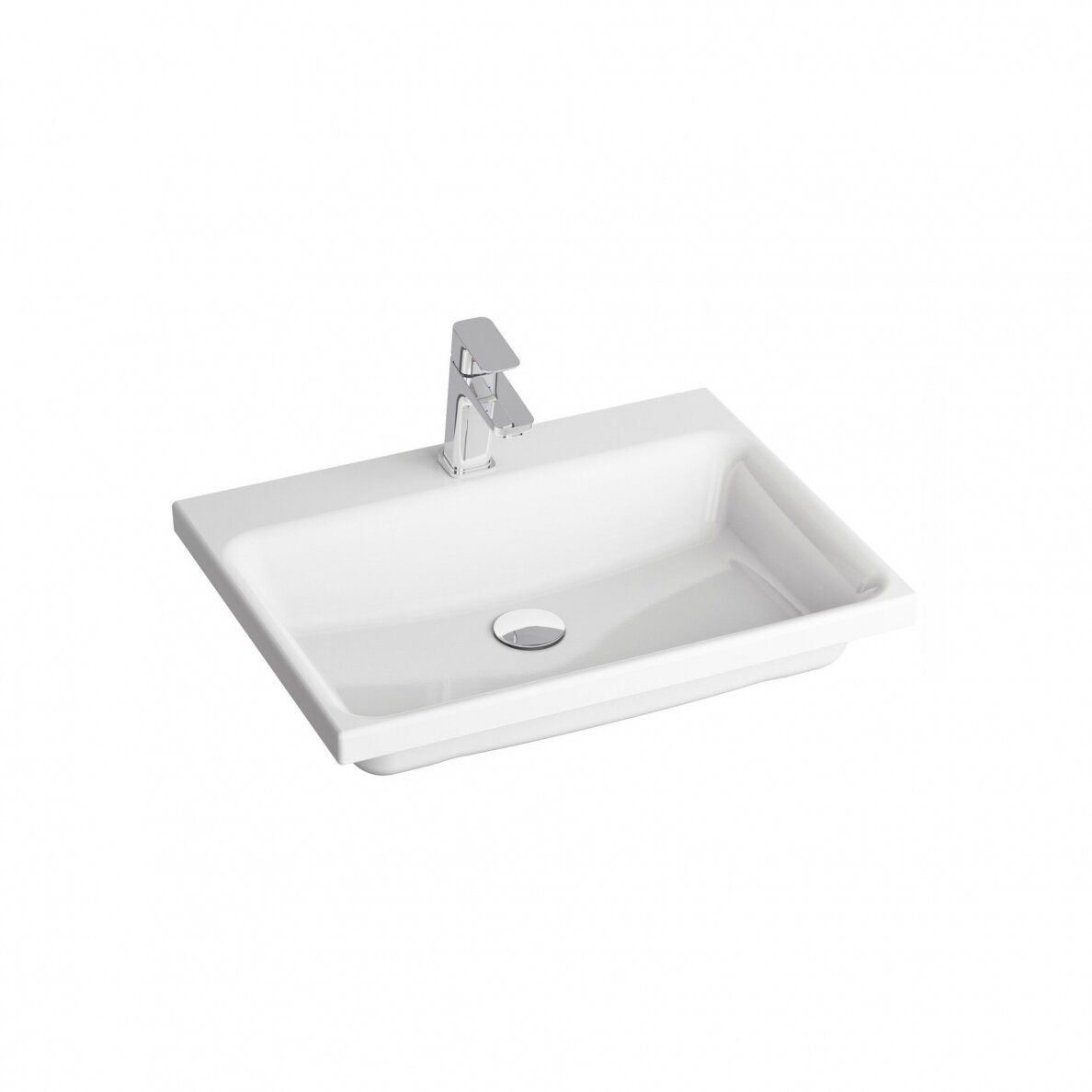 Praustuvas RAVAK Comfort 60, 60x46cm