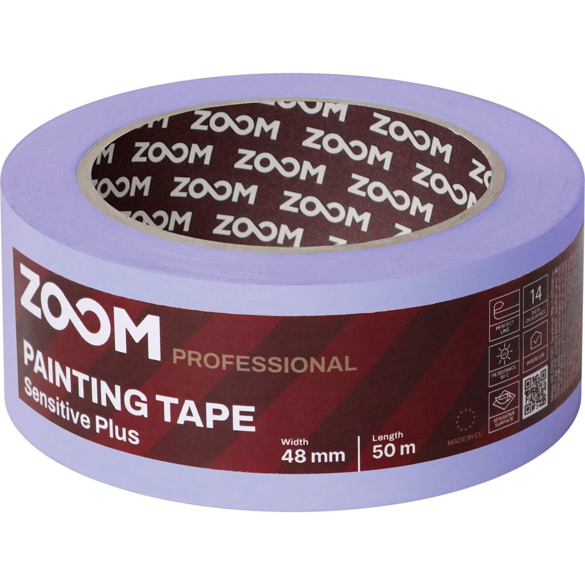 Dažymo juosta ZOOM Sensitive Plus, 48mm 50m Dažymo juosta ZOOM Sensitive Plus, 48mm 50m