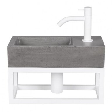 Praustuvo komplektas DIFFERENZ Juti Concrete 38,5 cm Praustuvo komplektas DIFFERENZ Juti Concrete 38,5 cm