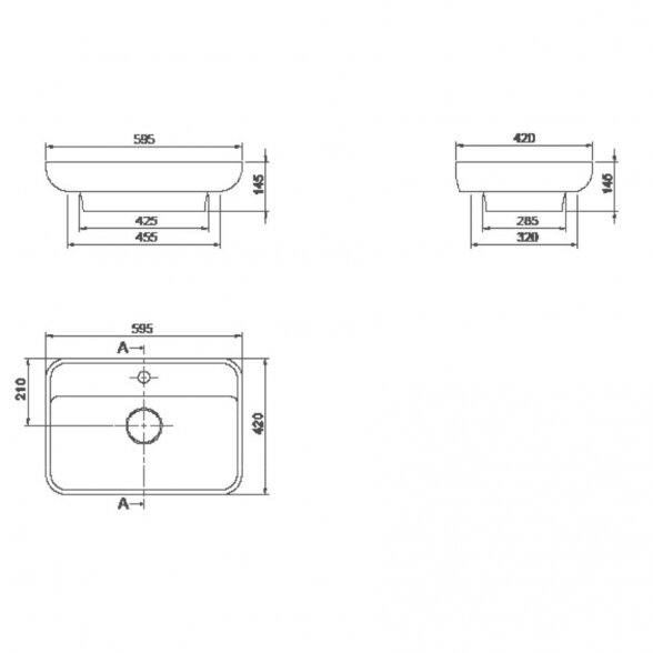 Praustuvas LAL, 60cm 1 Praustuvas LAL, 60cm 1
