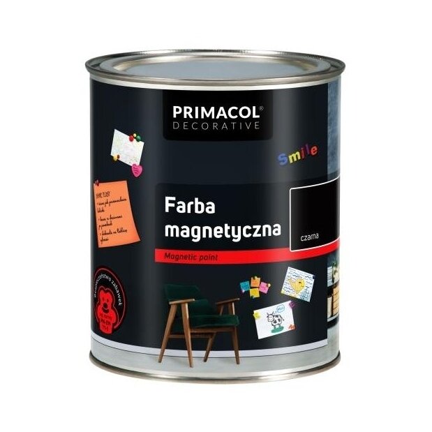 Magnetiniai dažai PRIMACOL, 0,75l Magnetiniai dažai PRIMACOL, 0,75l